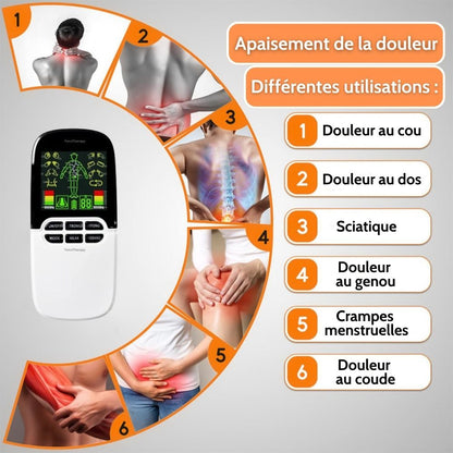 TensTherapy｜Appareil de massage thérapeutique par TENS, EMS et acupuncture.