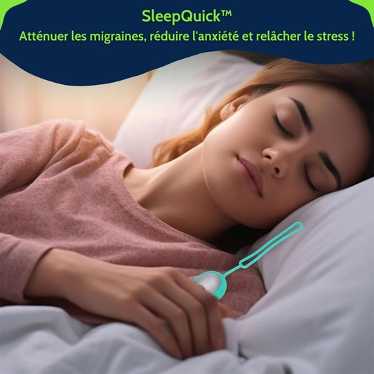 SleepQuick™｜Appareil Anti-Insomnie pour Faciliter le Sommeil et Réduire l'Anxiété et le Stress