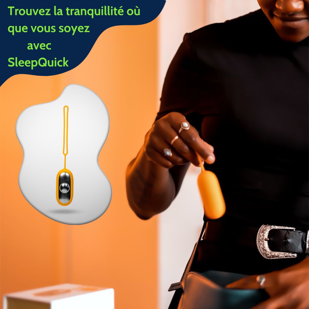 SleepQuick™｜Appareil Anti-Insomnie pour Faciliter le Sommeil et Réduire l'Anxiété et le Stress